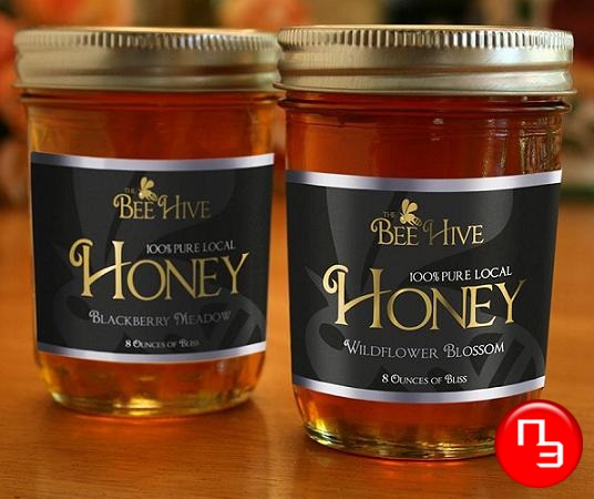 Этикетки на мед для стеклянных банок