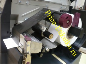 Печать этикеток риббоном на принтере