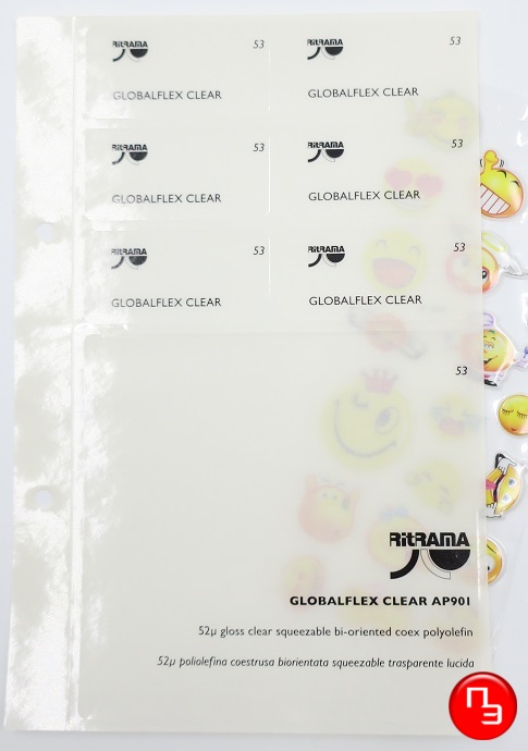 Этикетки - Ritrama PP globalflex clean