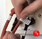 Самоклеющиеся маркеры для кабеля и провода