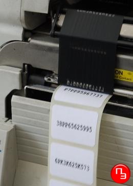 Печать Этикетки с уникальными цифрами