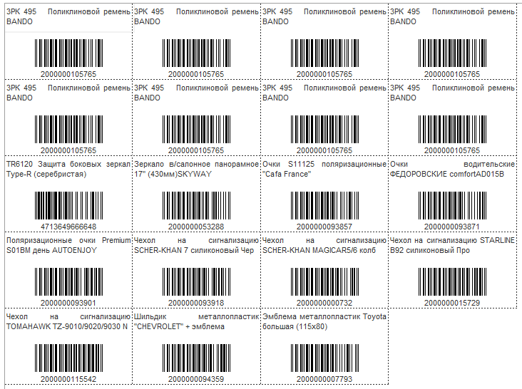 Этикетки штрих-кодов для Озон и маркетплейсов - статья от «Штрих-М Северо-Запад»